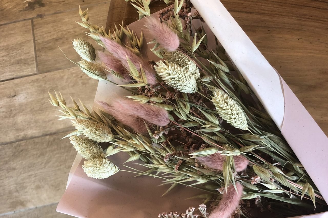 Fleurs séchées à Séné
